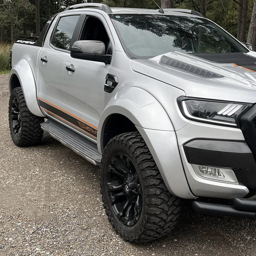 Ford Ranger 2019-2022 Predator Monster Wheel Arches - Colour Options