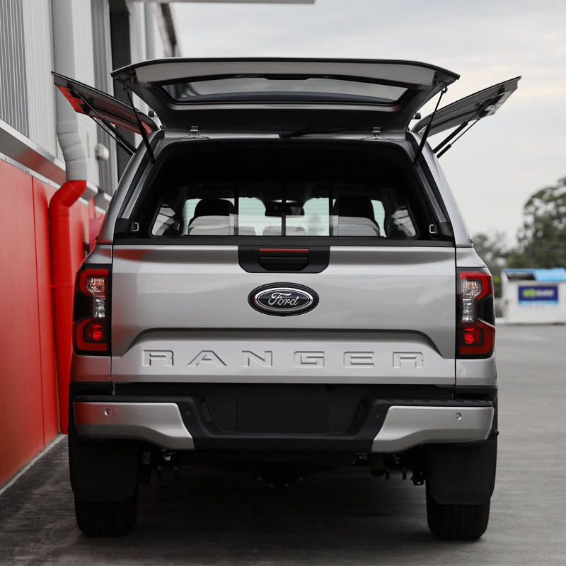 Ford Ranger 2023- Alpha CMX Hardtop with Glass Lift-Up Doors