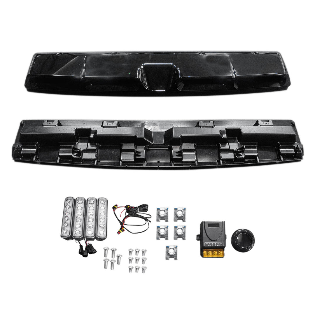 Ford Ranger Light Pod Ford Ranger 2019-2022 Interceptor LED Roof Light Pod Kit – 4x4 Bitz