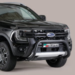 Load image into Gallery viewer, Ford Ranger 2023- Misutonida Stainless Steel Bull Bar - Black
