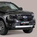 Load image into Gallery viewer, Ford Ranger 2023- Misutonida Stainless Steel Spoiler Bar - Black
