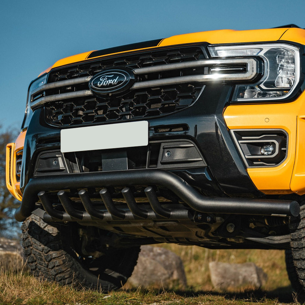 Ford Ranger 2023- Black Spoiler Bar with Axle Bars