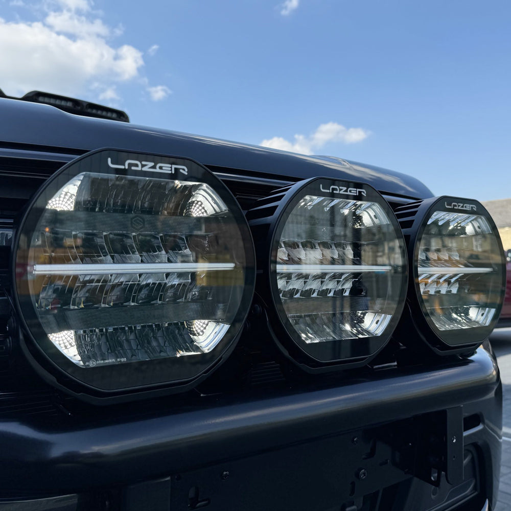 Ford Ranger 2023- Lazer Lamps Triple 9” Sentinel Grille Kit