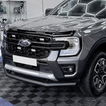 Load image into Gallery viewer, Ford Ranger 2023- Predator Stainless Steel Spoiler Bar - Black
