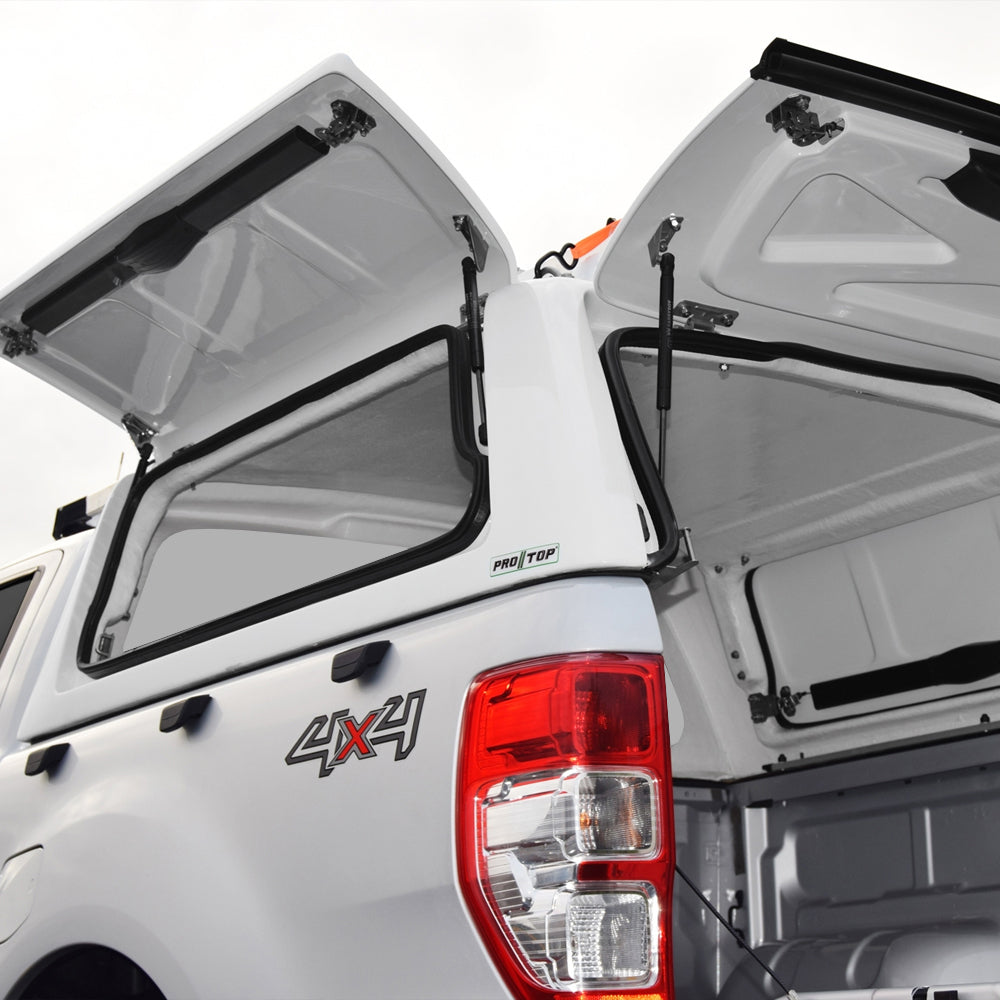 Ford Ranger 2012-2022 ProTop Gullwing Canopy with Solid Rear Door