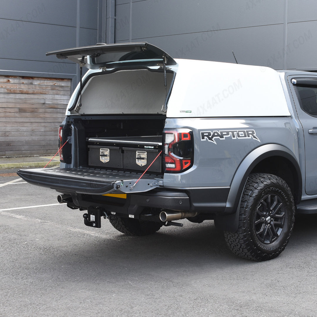 2023 Raptor R Tailgate Ford Raptor 2023- ProTop Tradesman Hardtop with Glass Tailgate – 4x4 Bitz