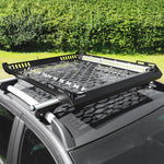 Load image into Gallery viewer, SsangYong Musso Universal Metal Cargo Roof Rack Basket
