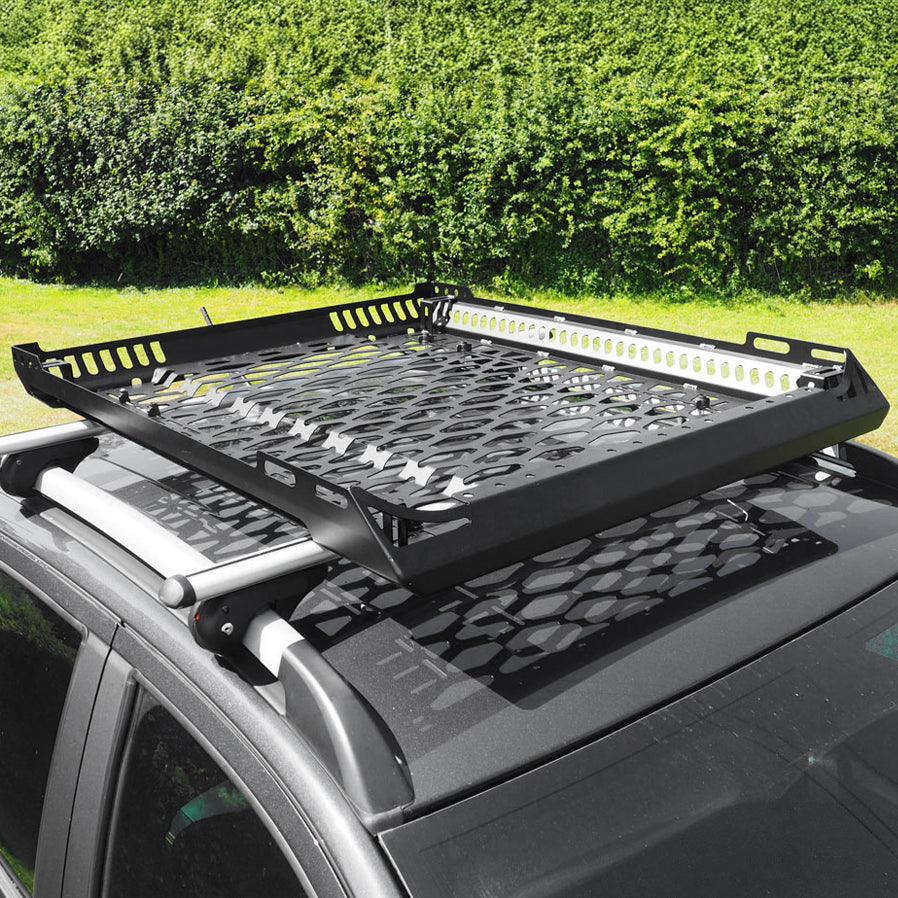 Mitsubishi L200 2005-2015 Universal Metal Cargo Roof Rack Basket