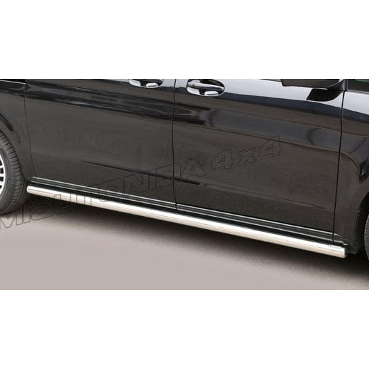 Mercedes V Class Polished Stainless Steel Side Bars