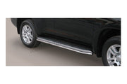 Toyota Land Cruiser 150 5-Door 2009–2024 Side Protection Bars Misutonida Stainless Steel (for Original Side Steps)