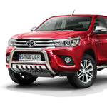 Load image into Gallery viewer, Toyota Hilux 2016-2020 Stainless Steel A-Bar with Axle Plate
