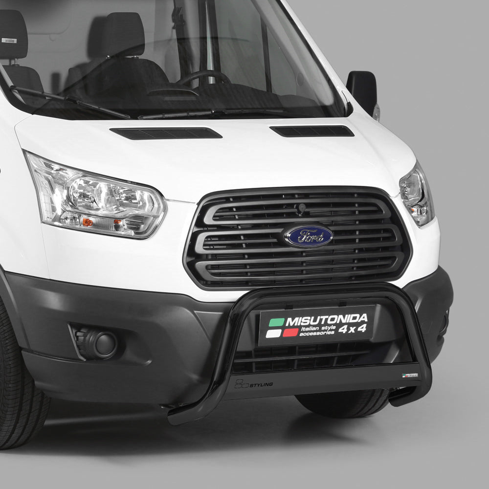 Ford Transit Mk8 2014- Misutonida Black Coated Front Bar