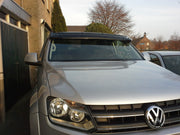 VW Amarok 2010–2020 Bonnet Sun Visor / Wind Deflector – Smoked Acrylic Finish