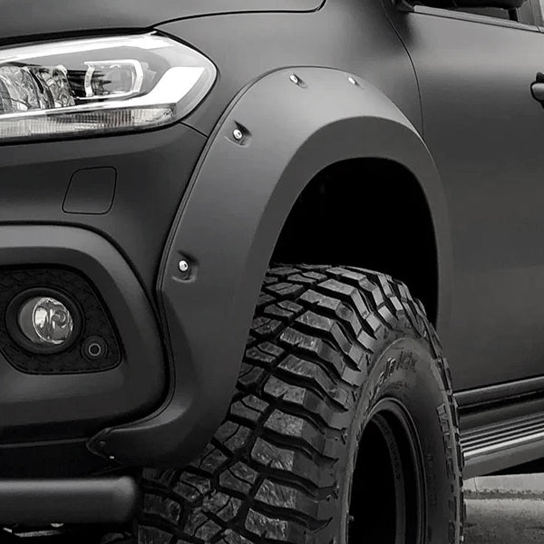 Mercedes X-Class Wheel Arches with Rivets