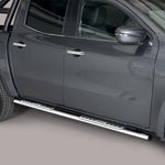 Load image into Gallery viewer, Mercedes X-Class Stainless Steel Side Bars with Alloy Treads
