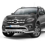 Load image into Gallery viewer, Mercedes X-Class Stainless Steel Spoiler Bar with Axle Bars
