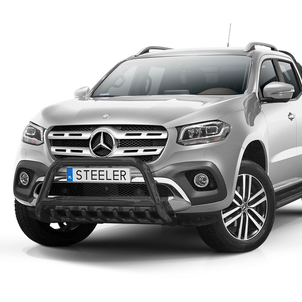 Mercedes X-Class Black A-Bar with Axle Bars